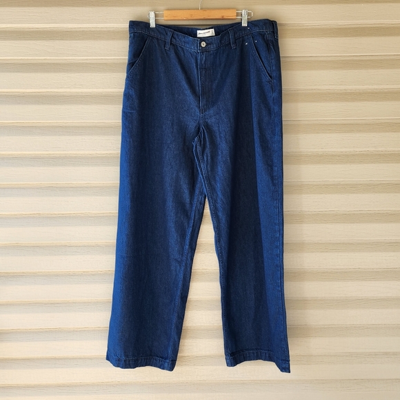 Abercrombie and Fitch wide leg plus size jeans size 16 - Picture 3 of 12